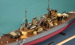 brass-ship-model